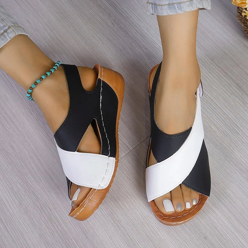 Zenya Dash — Platform Wedge Sandals