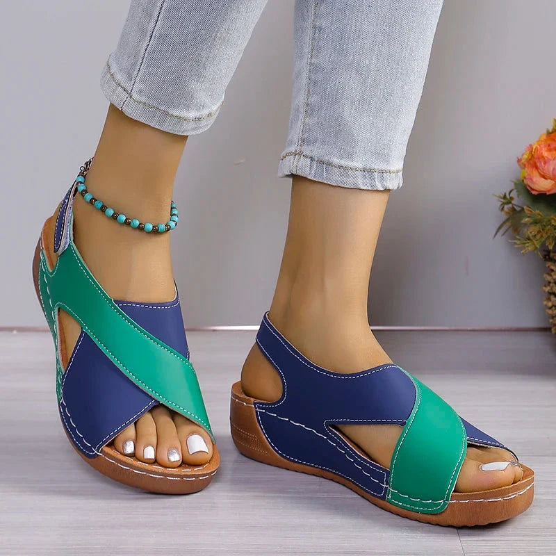 Zenya Dash — Platform Wedge Sandals
