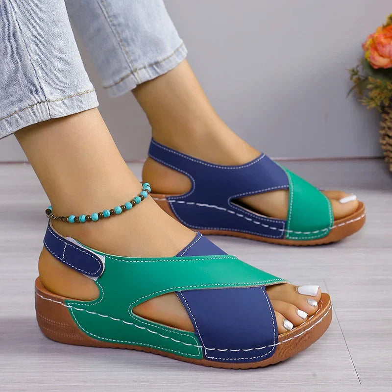 Zenya Dash — Platform Wedge Sandals